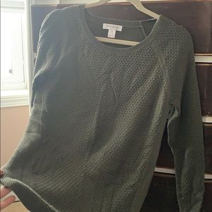 Hunter Green motherhood maternity sweater